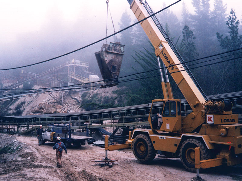 RMC Pacific Materials Primary Crusher Station