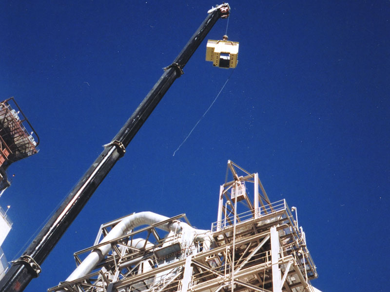 Lehigh Southwest Cement Replace Bucket Elevator Chute