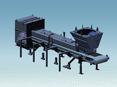 Lehigh Southwest Cement Replace Roller Mill Belt Feeder System