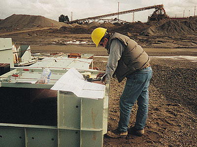 CalMat Scrubber Station