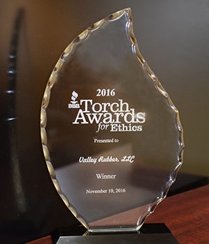 2016 Torch Award for Ethics