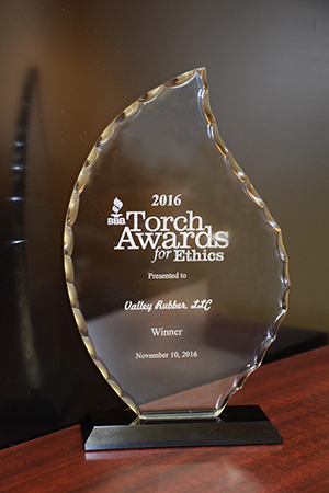 2016 Torch Award for Ethics