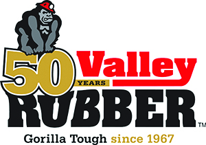 Valley Rubber 50th Anniversary Logo